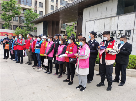 攝山村：學黨史、辦實事 小區(qū)反電詐宣傳不停歇