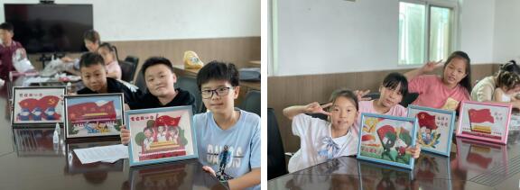 新時(shí)代文明實(shí)踐丨濱淮村:紐扣“畫(huà)”說(shuō)黨史 獻(xiàn)禮建黨百年