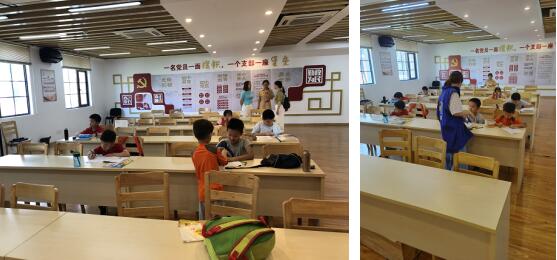 下墟社區(qū):公益暑托班開課 緩解暑期“看護難”