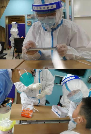 荊劉村:戰(zhàn)“疫”一線“姐弟兵” 并肩作戰(zhàn)“好戰(zhàn)友”