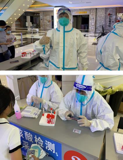 殷巷社區(qū):上陣“父子兵” 攜手同抗疫