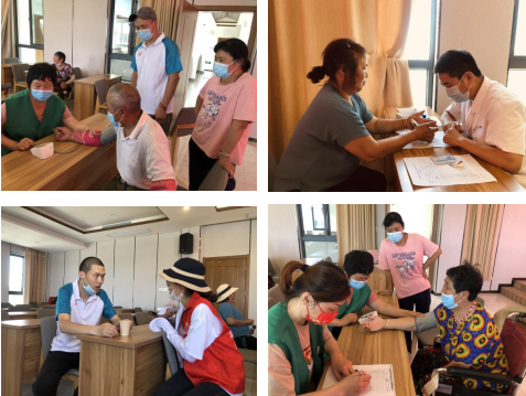 撐起健康“保護(hù)傘” 新農(nóng)社區(qū)殘疾人之家開展健康體檢活動